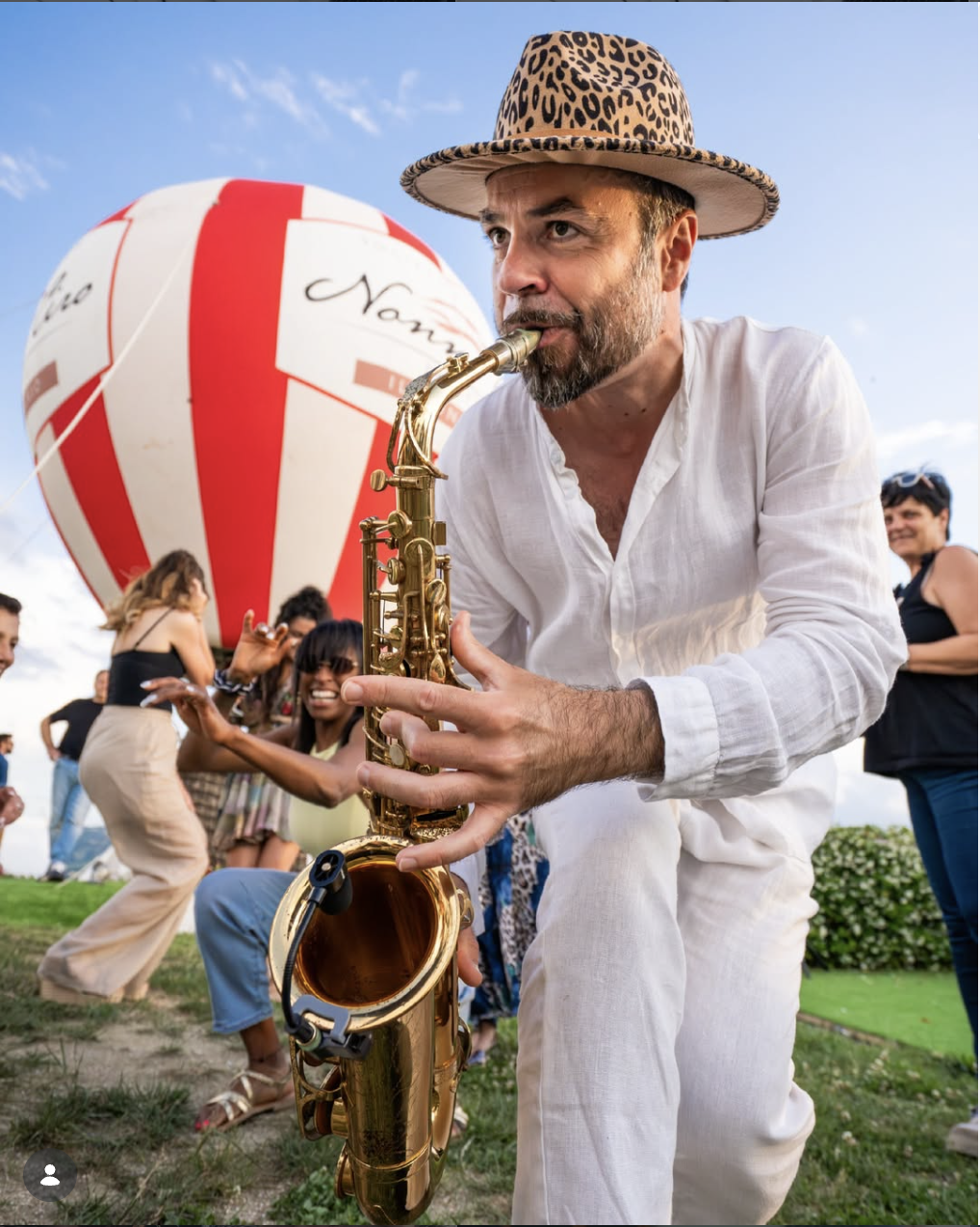 Daniele Mancini saxophonist Italy